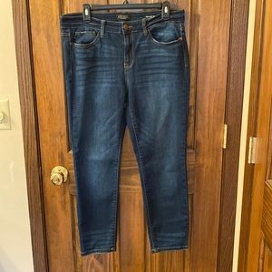 Judy Blue Stretch Mid Rise Adelene Girlfriend Jean Size 14